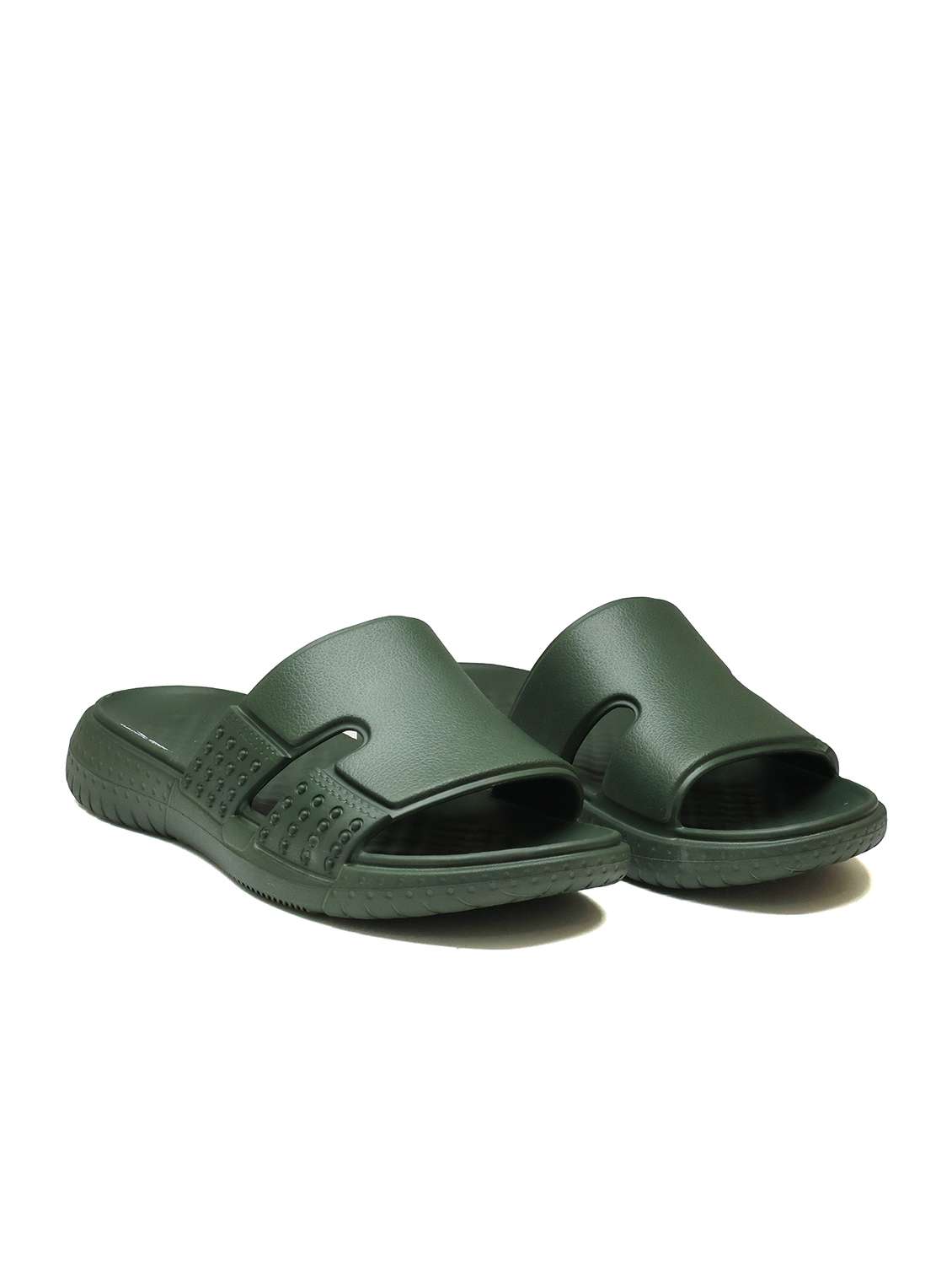 men textured slip on slider - 22425828 -  Standard Image - 1