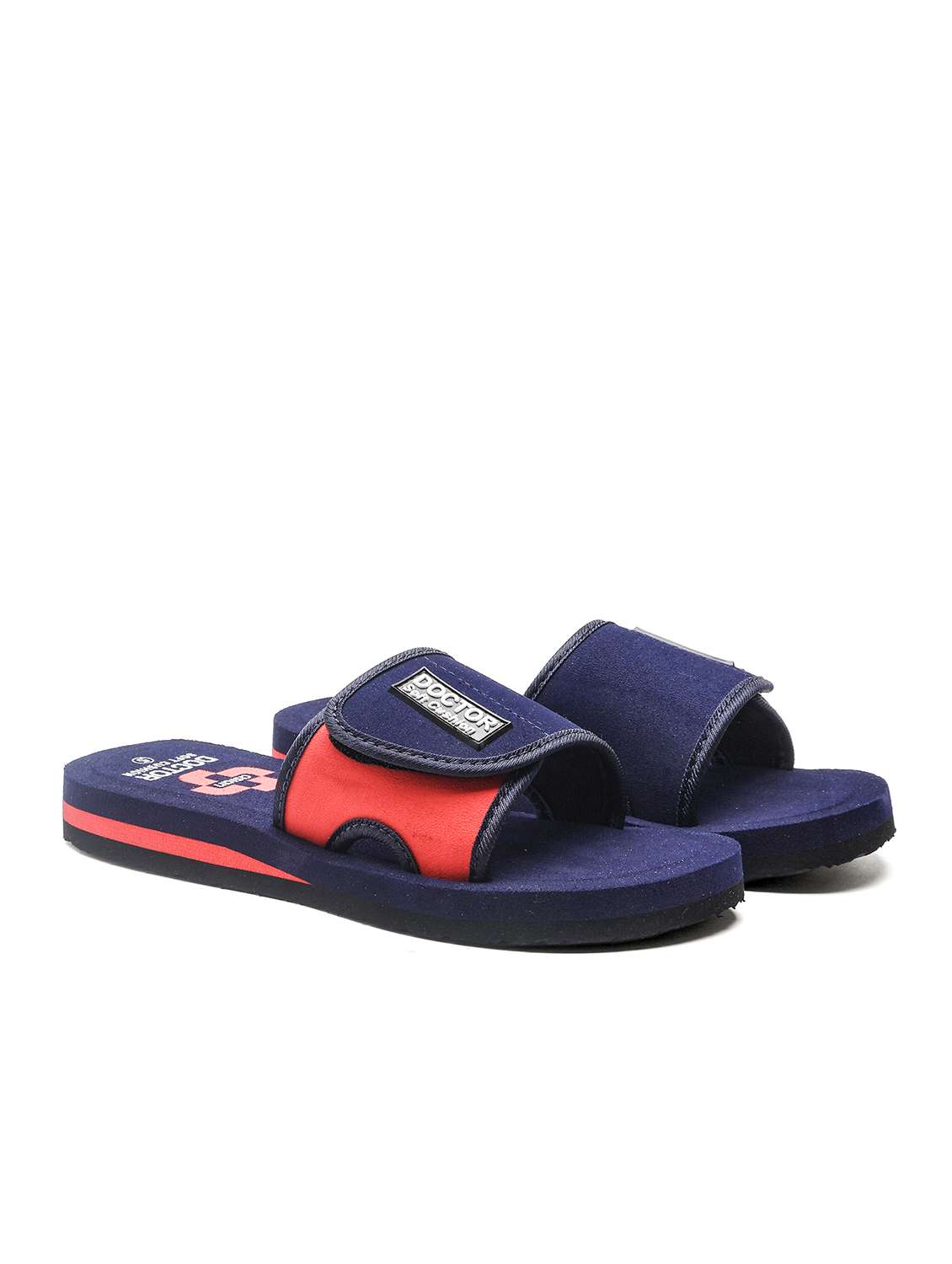 women solid slip on slides