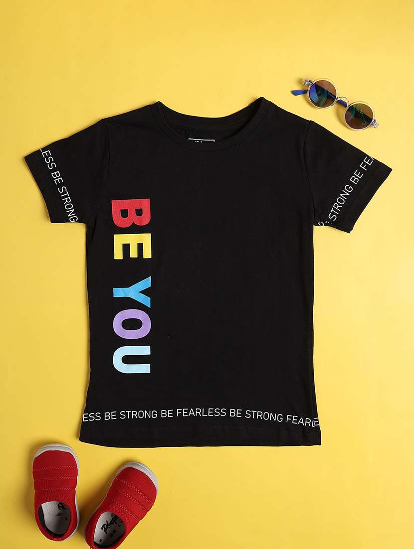 girls printed round neck short sleeves tee - 22425896 -  Standard Image - 1