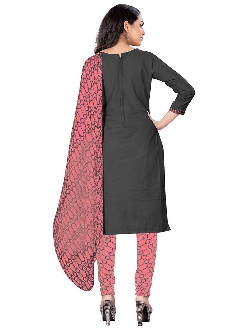 women printed unstitched suit set - 22429443 -  Standard Image - 4