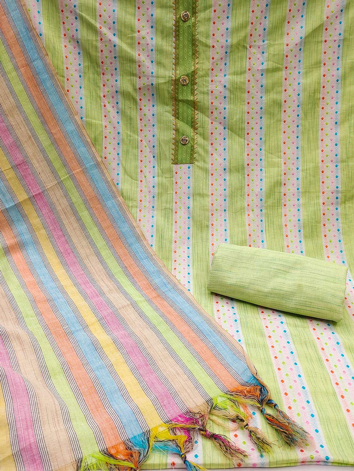 women self design unstitched suit set - 22429470 -  Standard Image - 1