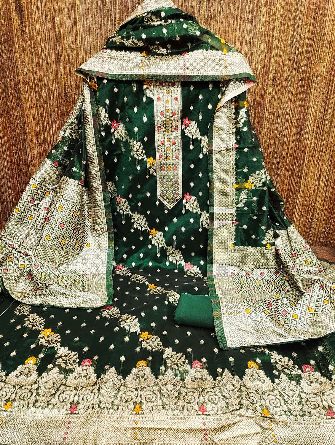 Women Self Design Unstitched Suit Set - 22429732 -  Standard Image - 1