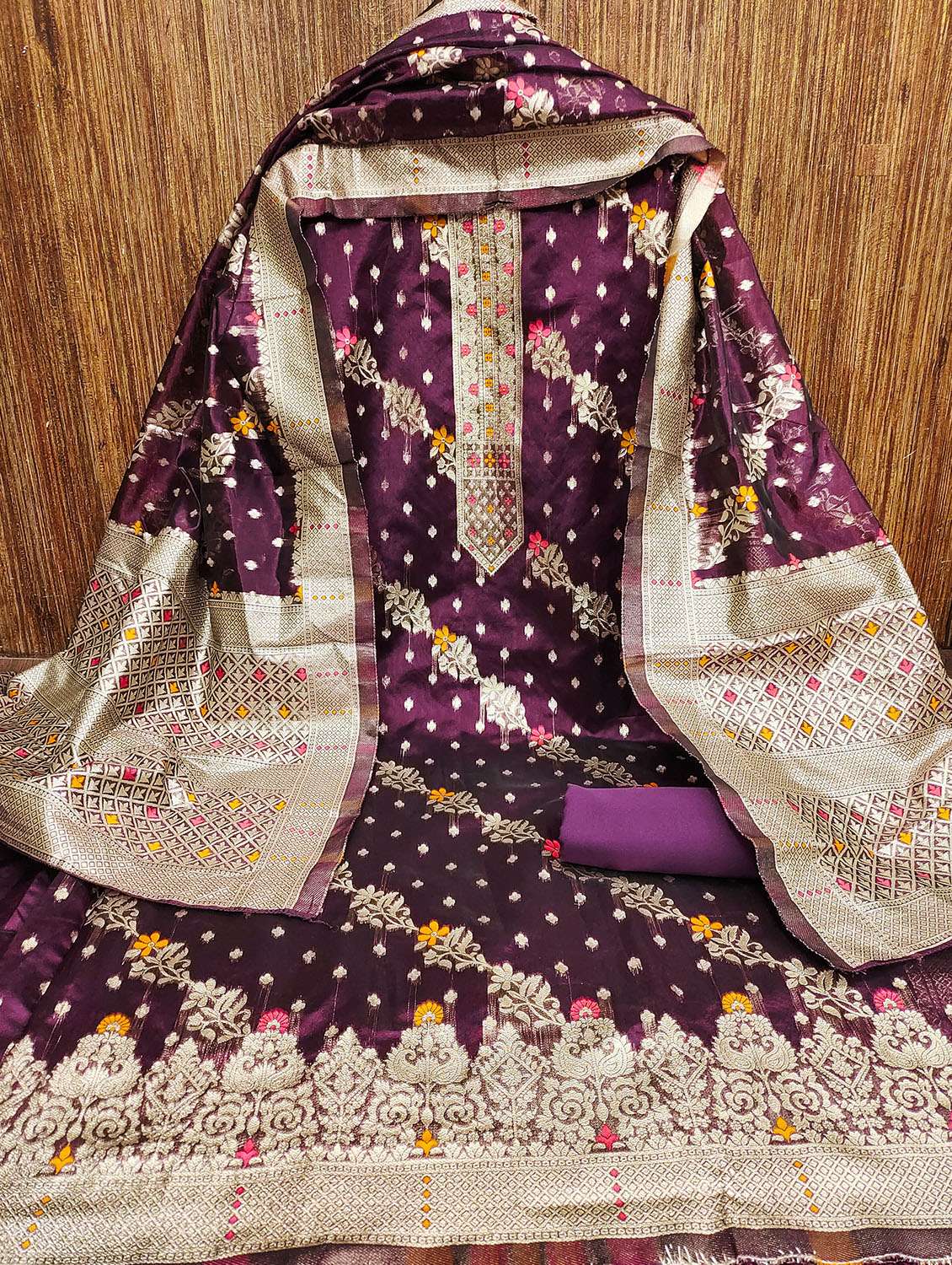 women self design unstitched suit set - 22429734 -  Standard Image - 1