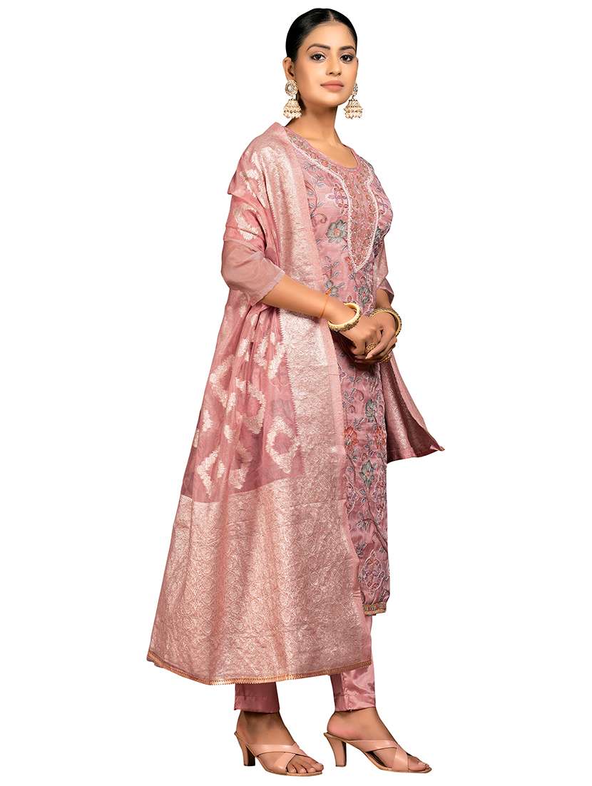 Women Floral Printed Unstitched Suit Set - 22429739 -  Standard Image - 1