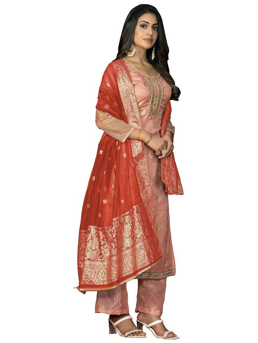 women self design unstitched suit set - 22429779 -  Standard Image - 1