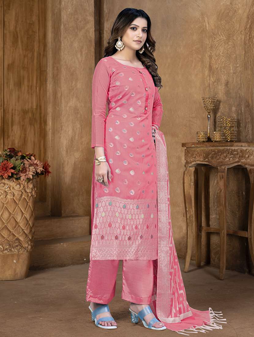 women self design unstitched suit set - 22429835 -  Standard Image - 1