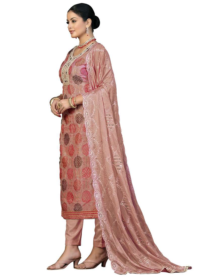 Women Printed Unstitched Suit Set - 22429960 -  Standard Image - 1