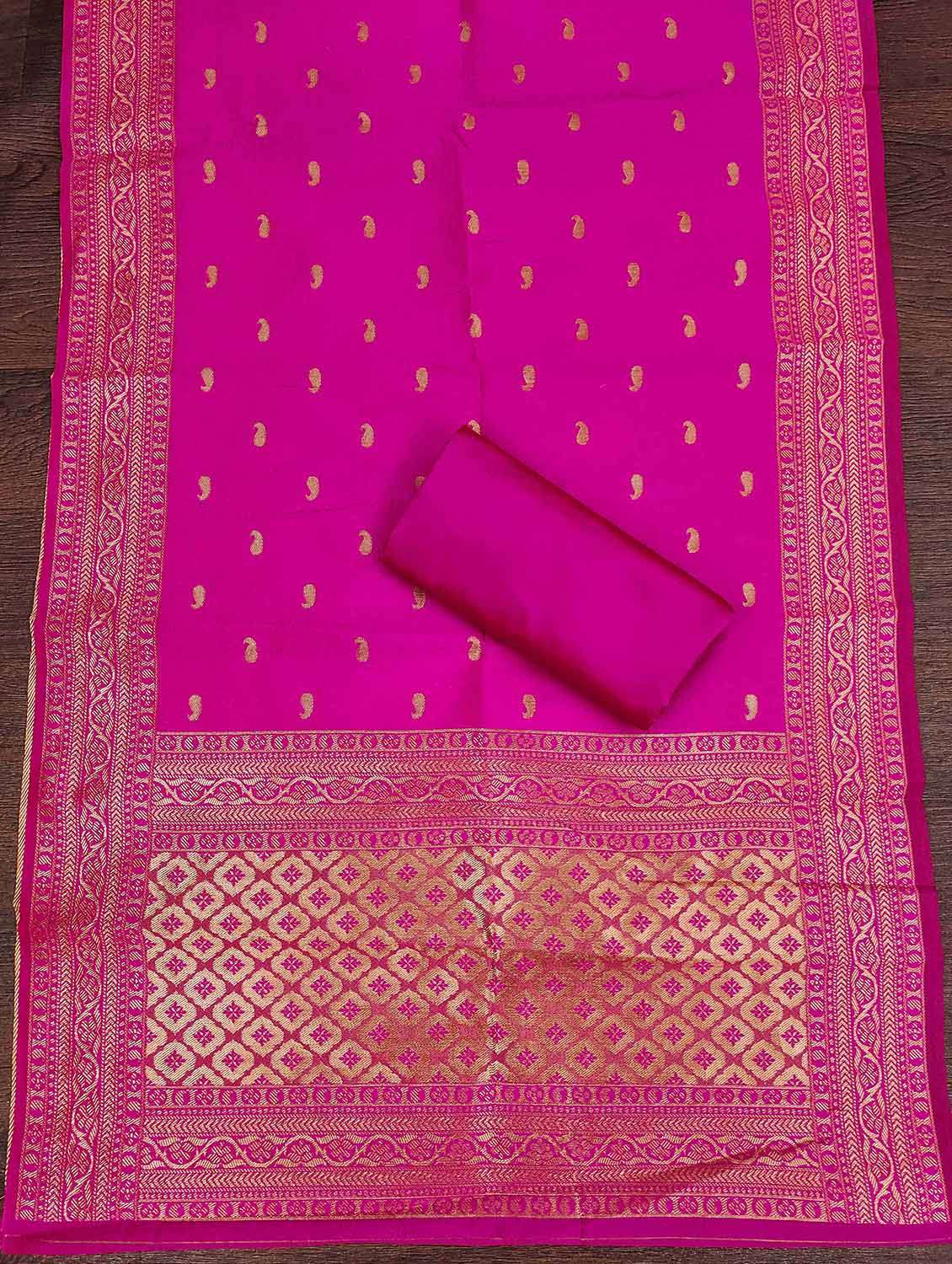 women self design unstitched suit set - 22430271 -  Standard Image - 4