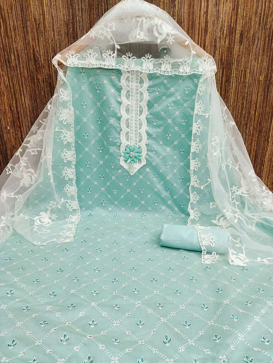 women printed unstitched suit set - 22430568 -  Standard Image - 1