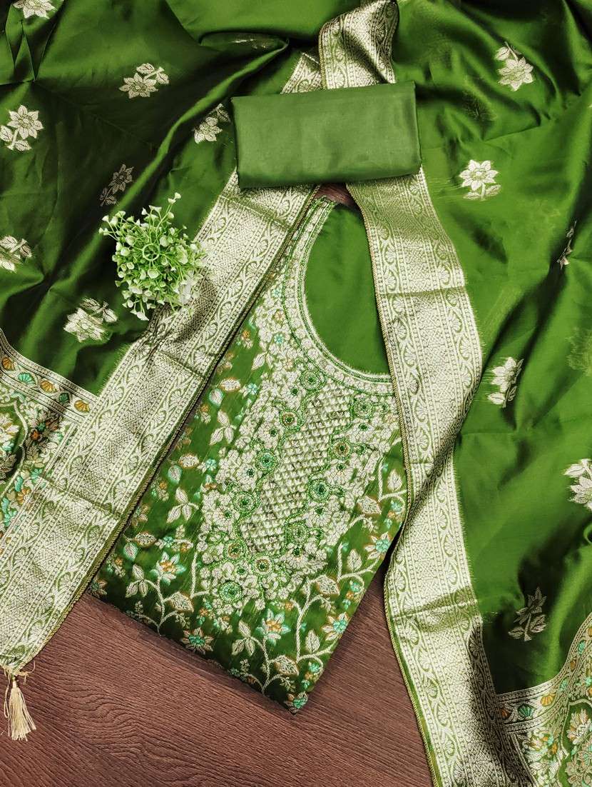 women self design unstitched suit set - 22430637 -  Standard Image - 1
