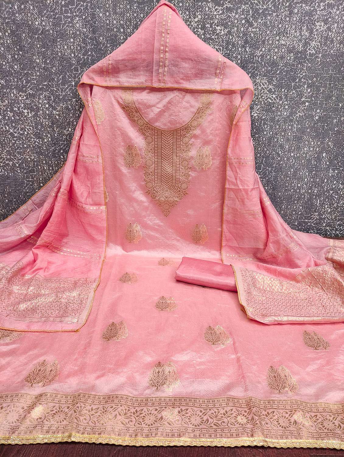 women self design unstitched suit set - 22431523 -  Standard Image - 1