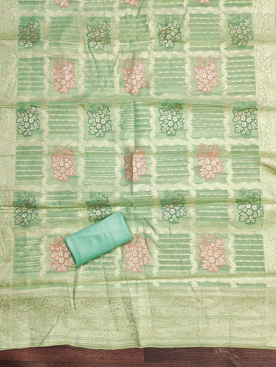 women self design unstitched suit set - 22431533 -  Standard Image - 4