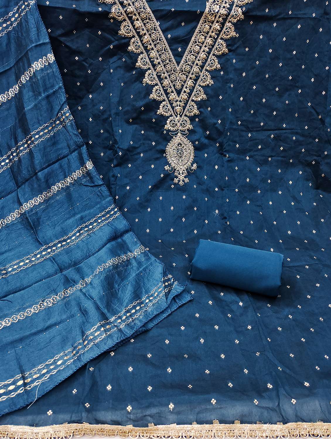 Women Self Design Unstitched Suit Set - 22431924 -  Standard Image - 1