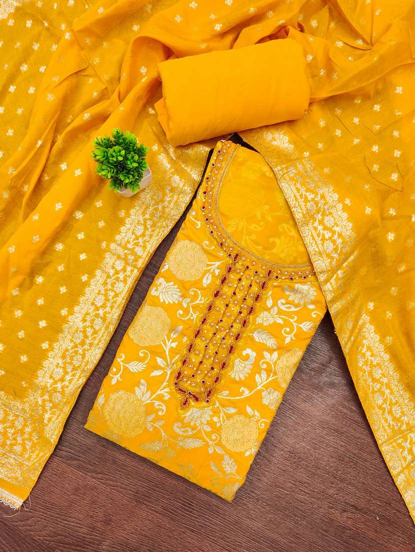 women self design unstitched suit set - 22431995 -  Standard Image - 1