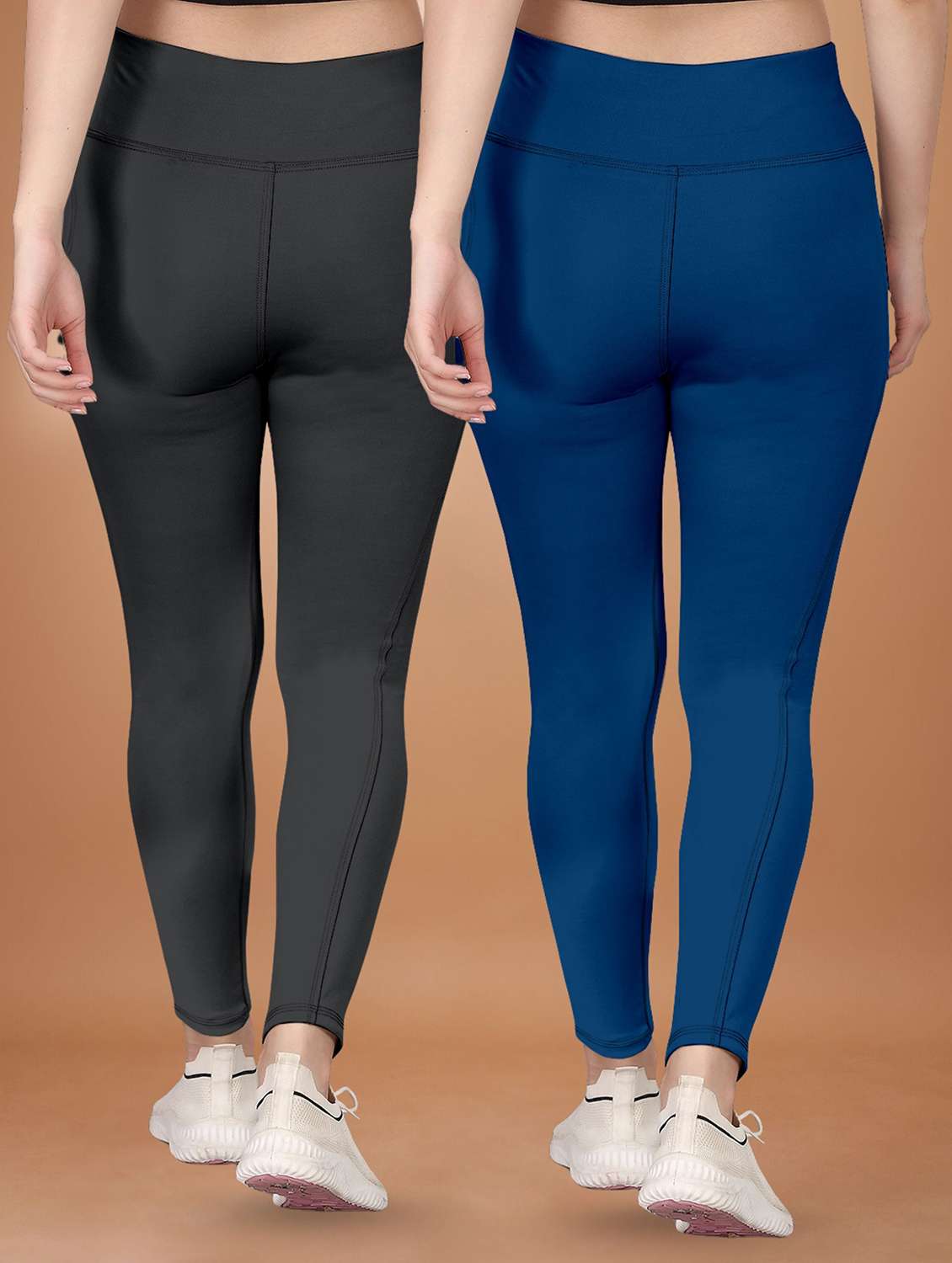 multi colored polyester track pants - 22432177 -  Standard Image - 1