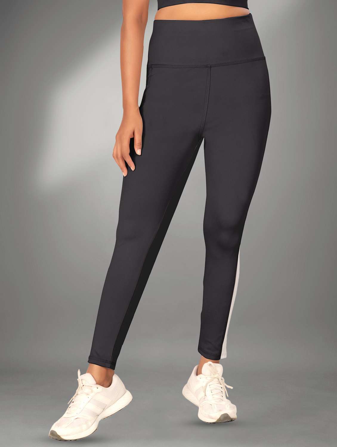 women pack of 2 mid rise yoga pants - 22432277 -  Standard Image - 1