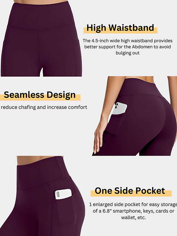 women purple polyester sports shorts short - 22432394 -  Standard Image - 4