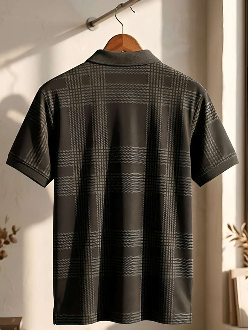 men printed short sleeve regular fit polo t-shirt - 22432763 -  Standard Image - 4