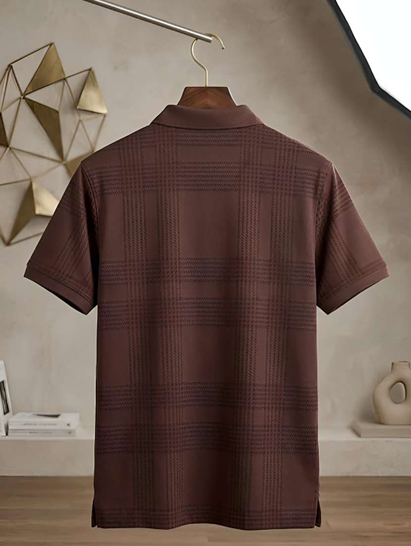 men printed short sleeve regular fit polo t-shirt - 22432764 -  Standard Image - 4