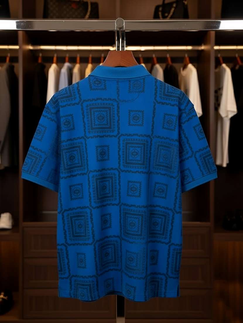 women short sleeve oversized polo t-shirt - 22432814 -  Standard Image - 4