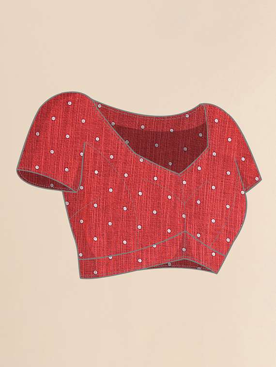 women printed casual wear saree with blouse - 22432845 -  Standard Image - 4