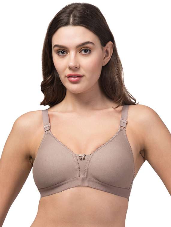 women pack of 3 solid non padded bra - 22433080 -  Standard Image - 1