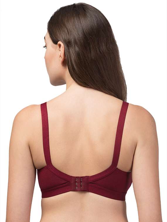 women pack of 3 solid non padded bra - 22433080 -  Standard Image - 4
