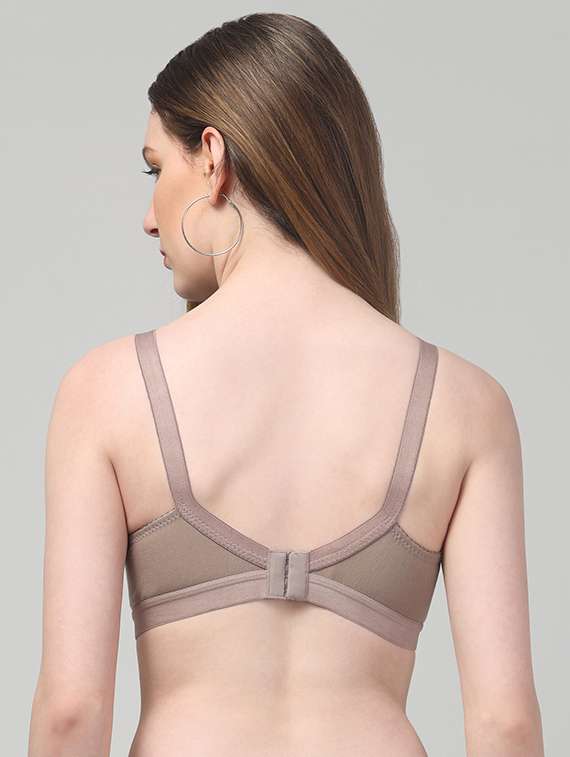 women pack of 3 solid non wired bra - 22433082 -  Standard Image - 4