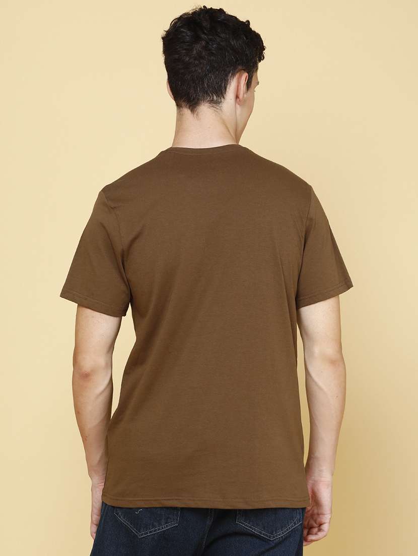 men printed short sleeve regular fit t-shirt - 22433309 -  Standard Image - 4