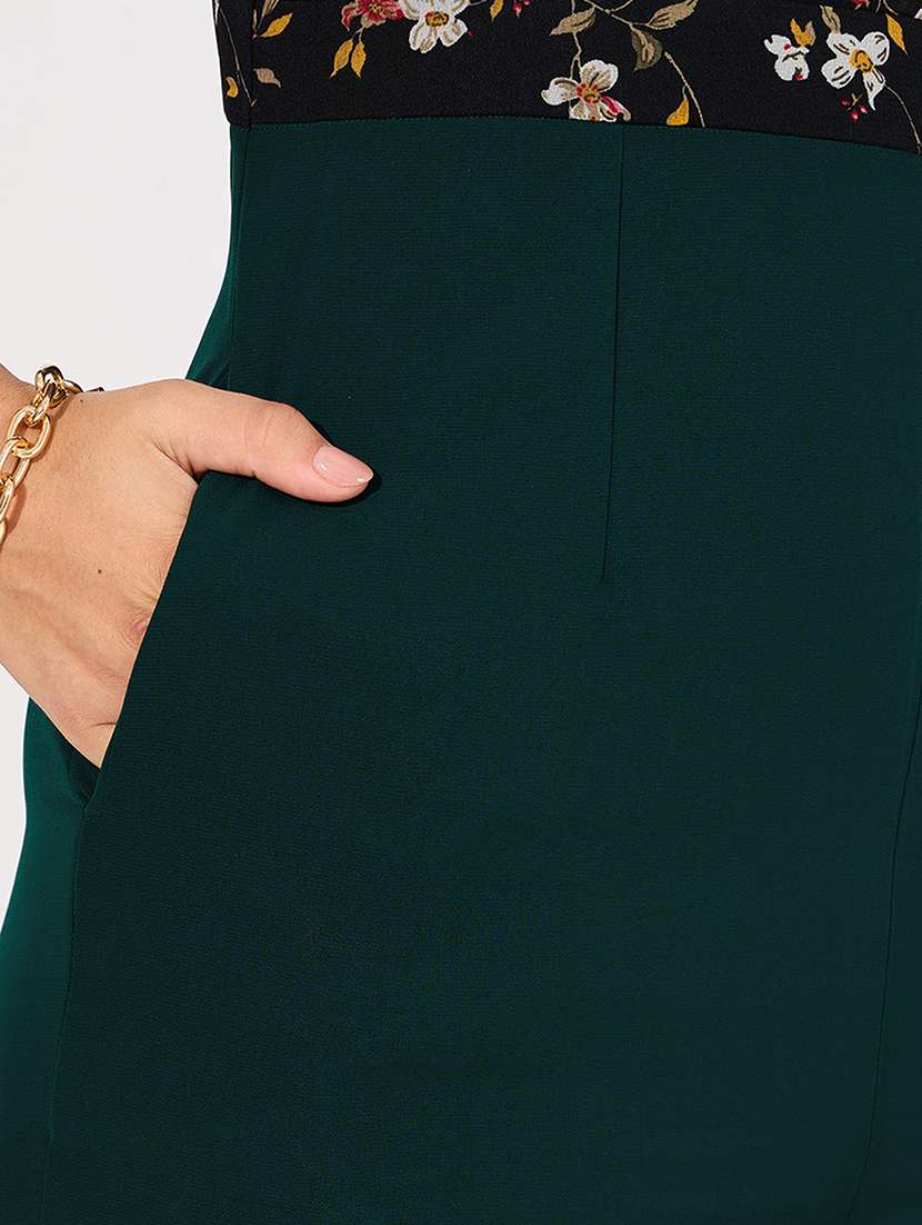 women floral print puff sleeve jumpsuit - 22433484 -  Standard Image - 1