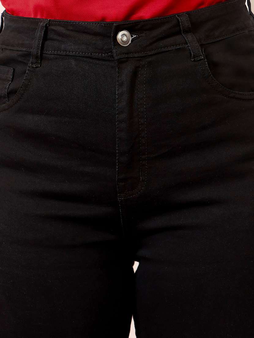 Women Solid High Rise Skinny Fit Jeans - 22433641 -  Standard Image - 1