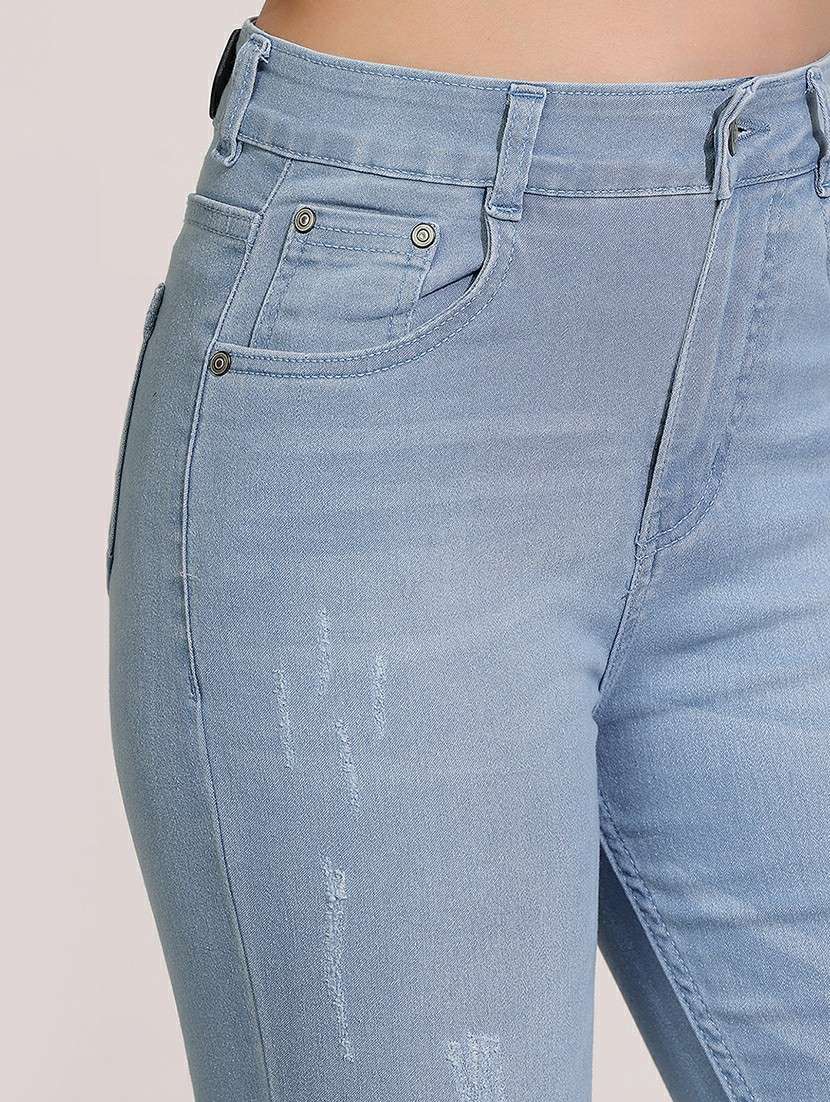 women blue denim jean - 22433764 -  Standard Image - 1