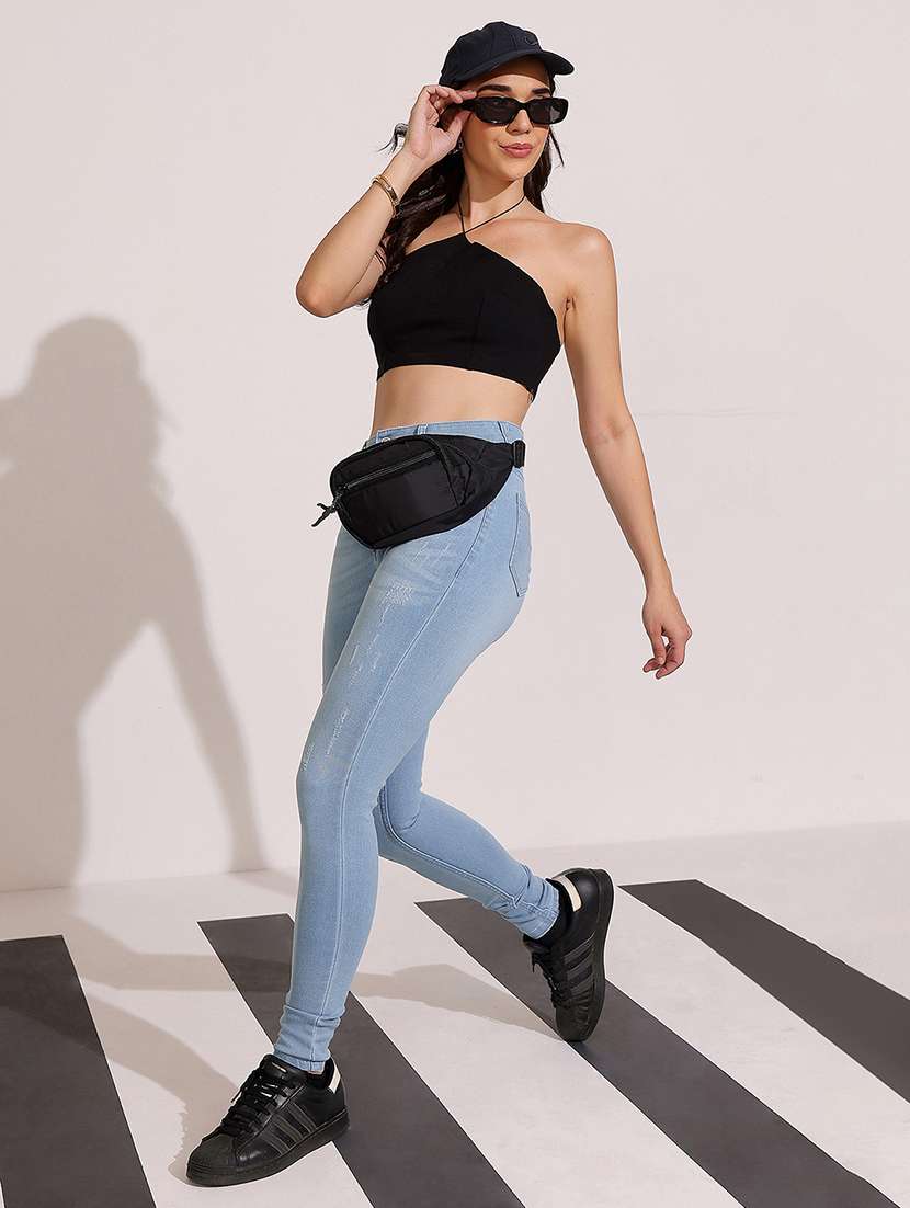 women blue denim jean - 22433764 -  Standard Image - 4