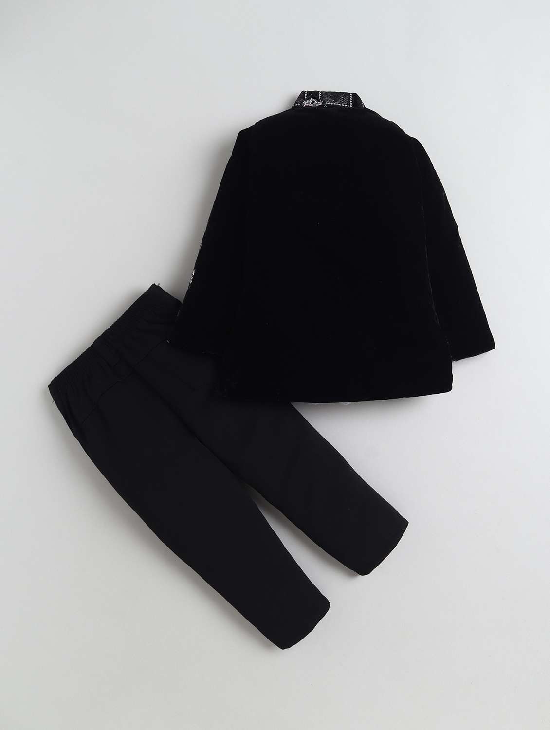 boys embroidered long sleeve sherwani set - 22433792 -  Standard Image - 1