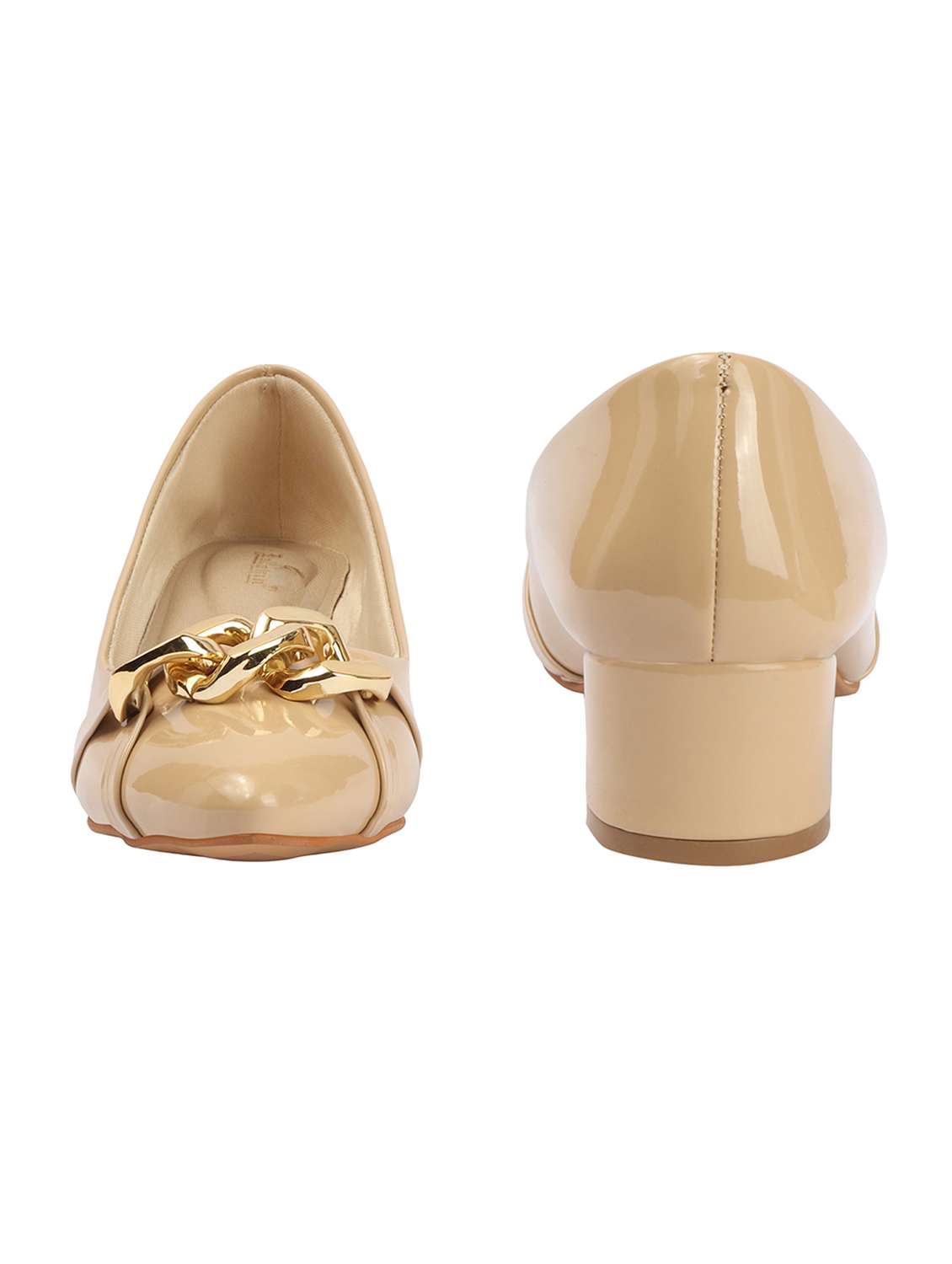Women Cream Slip On Pump - 22433937 -  Standard Image - 4