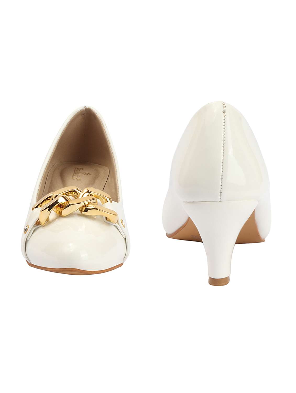 women white slip on pump - 22433942 -  Standard Image - 4