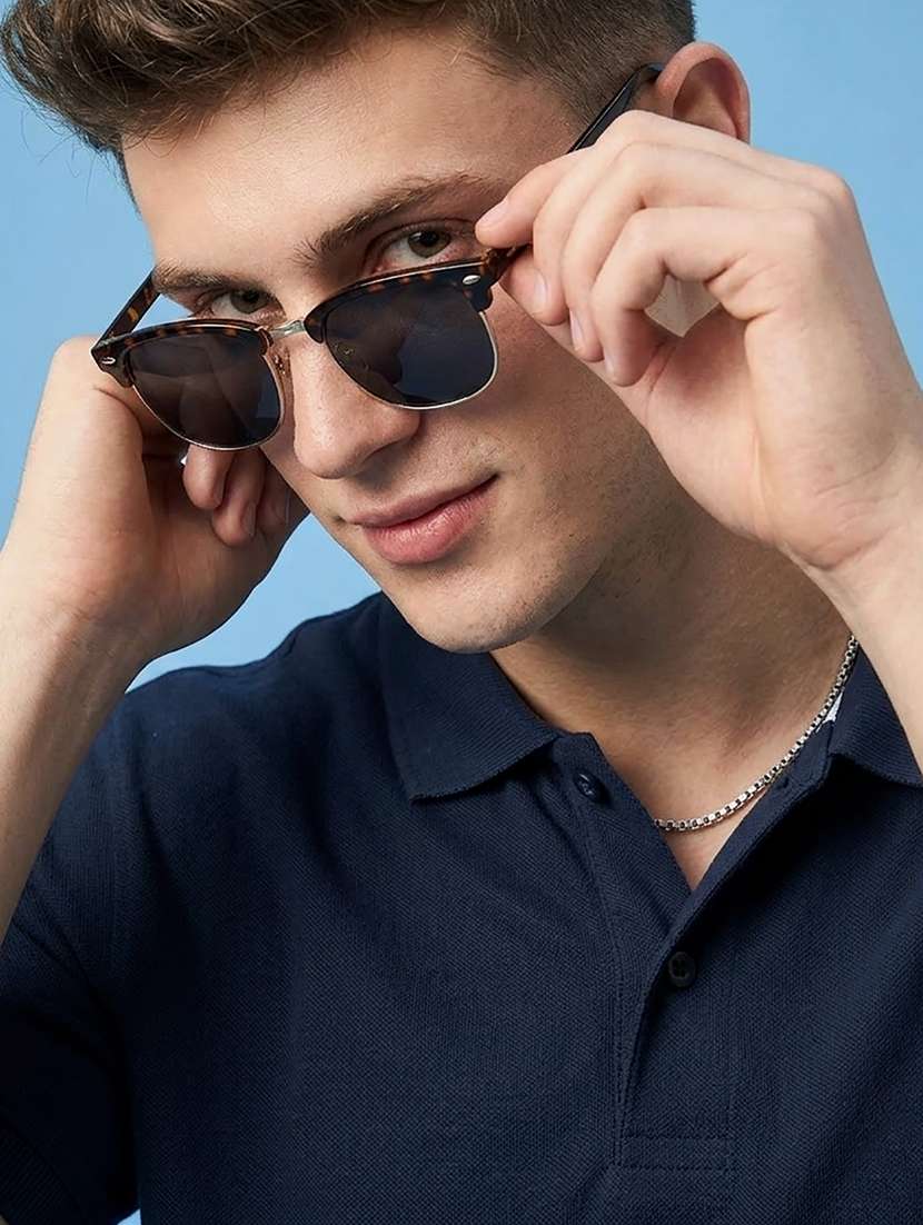 men solid short sleeve regular fit polo t-shirt - 22434085 -  Standard Image - 1