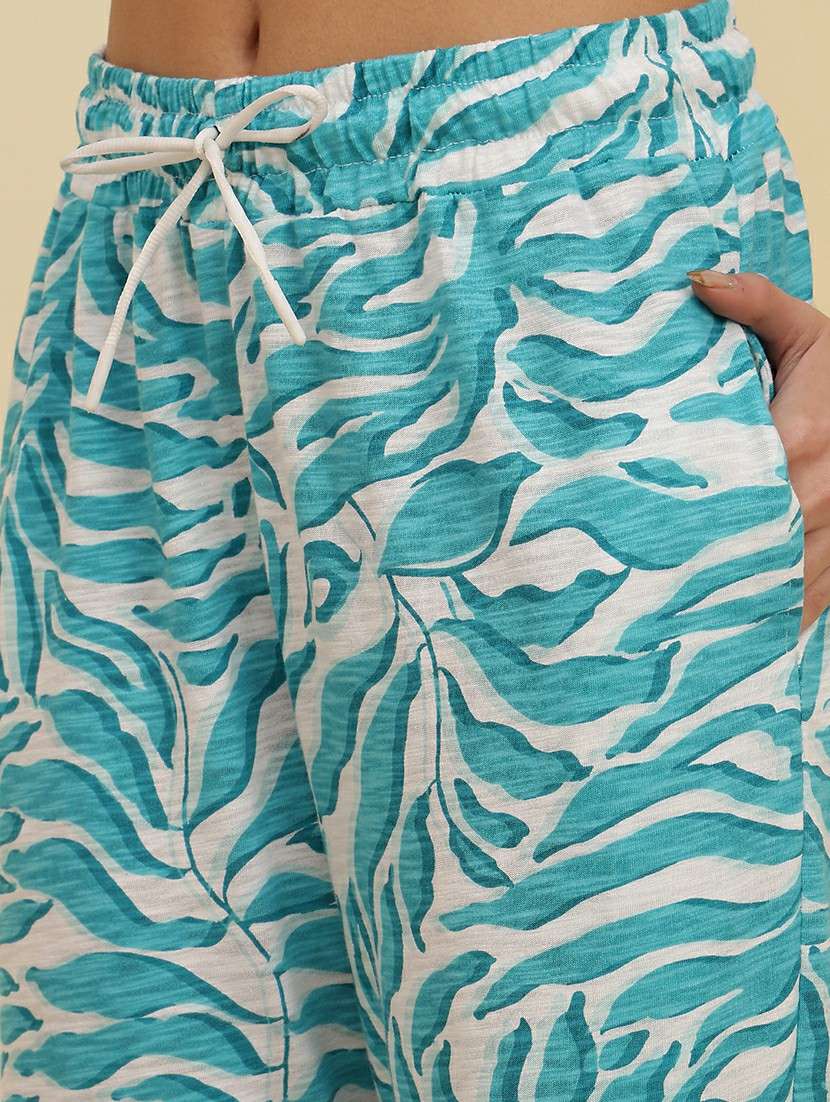 women pack of 2 printed loungewear pajama - 22434182 -  Standard Image - 1