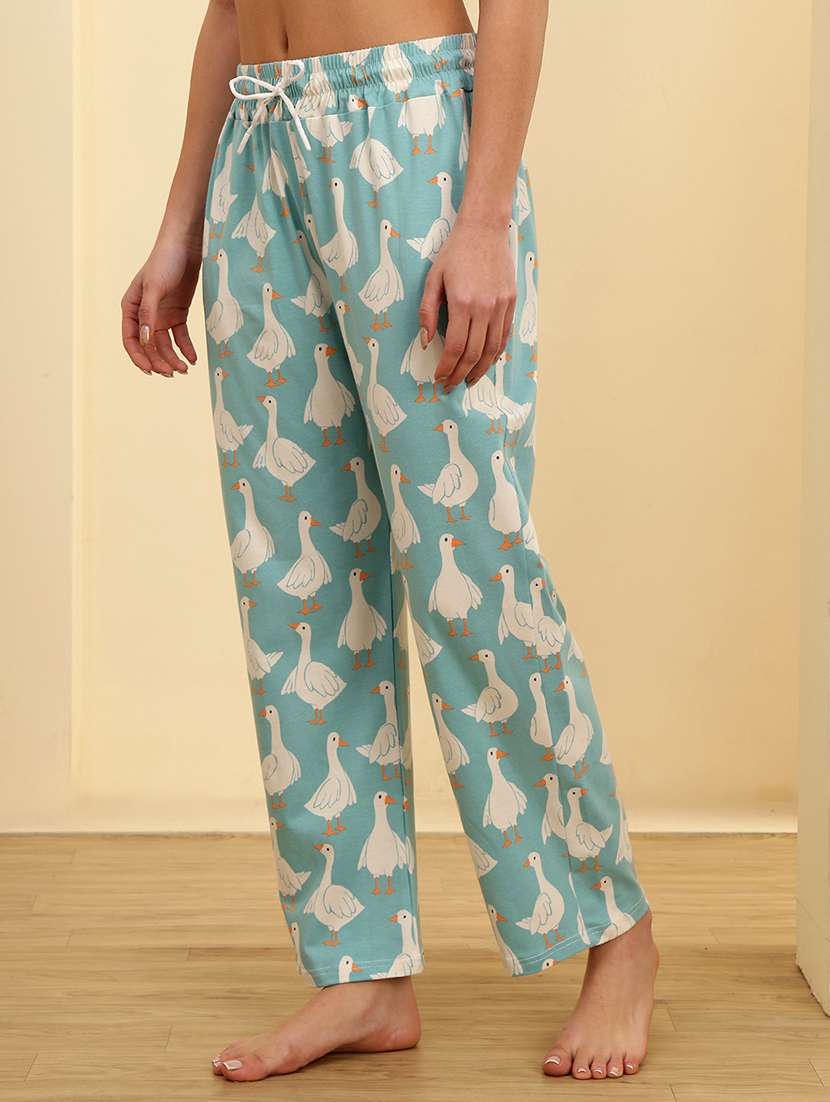 women pack of 2 printed loungewear pajama - 22434182 -  Standard Image - 4