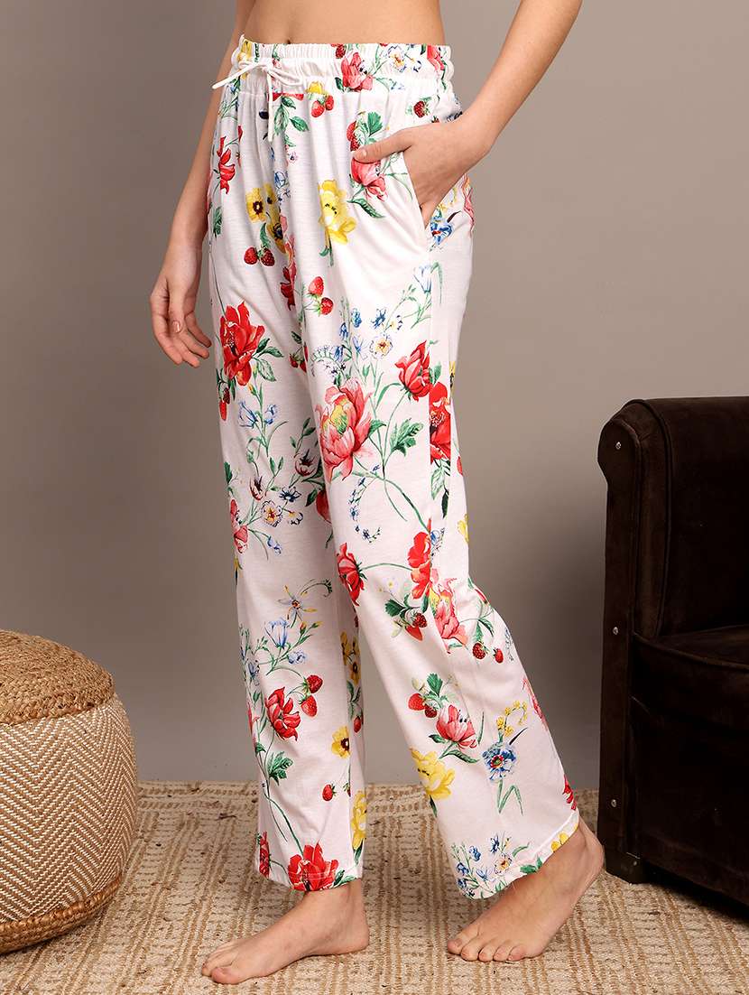 women pack of 2 printed loungewear pajama - 22434211 -  Standard Image - 4