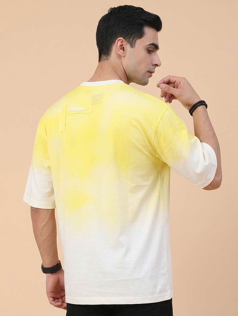 men printed round neck oversized t-shirt - 22434749 -  Standard Image - 4