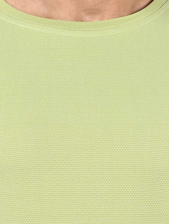 men logo print round neck t-shirt - 22435842 -  Standard Image - 1