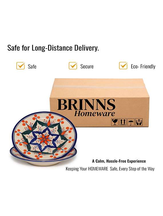 set of 2  ceramic dinner plate - 22435880 -  Standard Image - 4