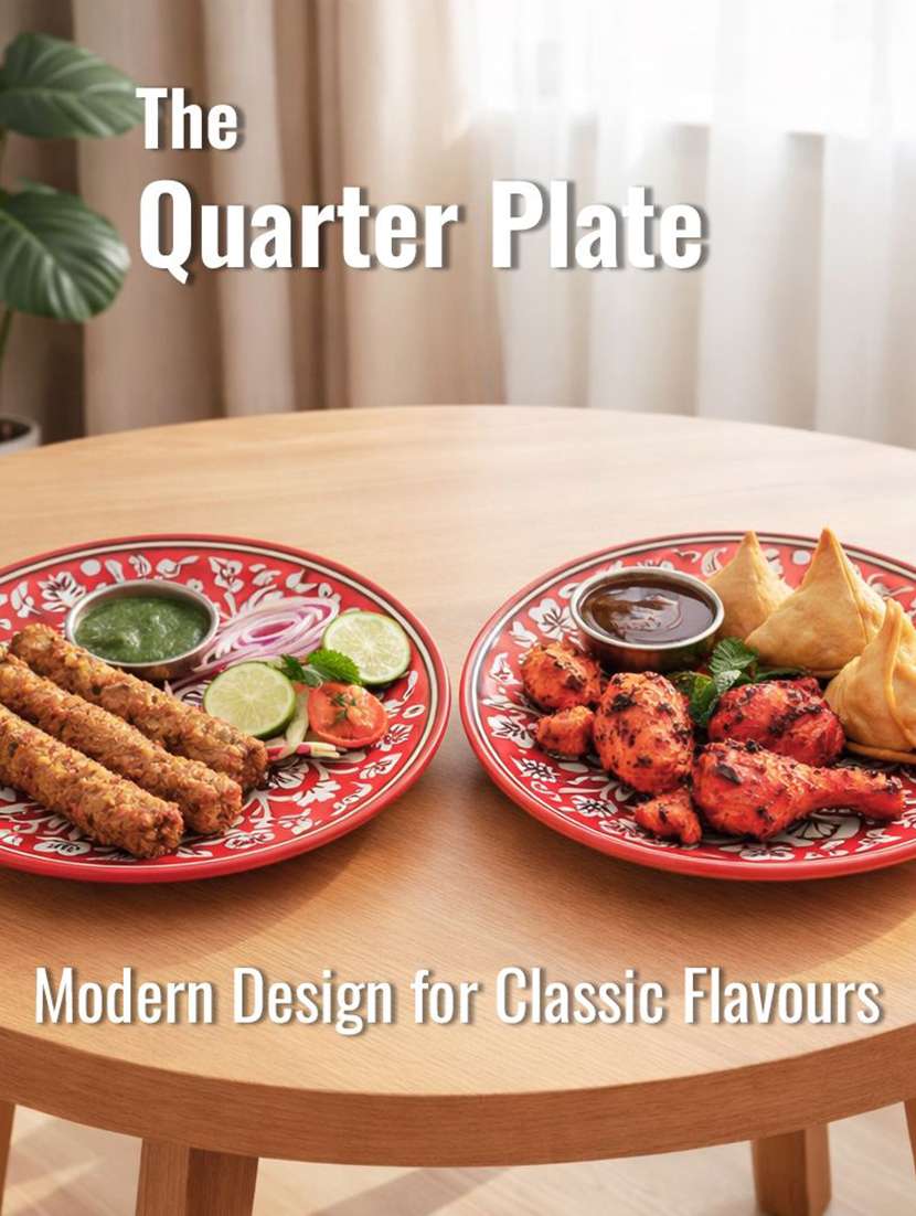 set of 2  ceramic dinner plate - 22435882 -  Standard Image - 1