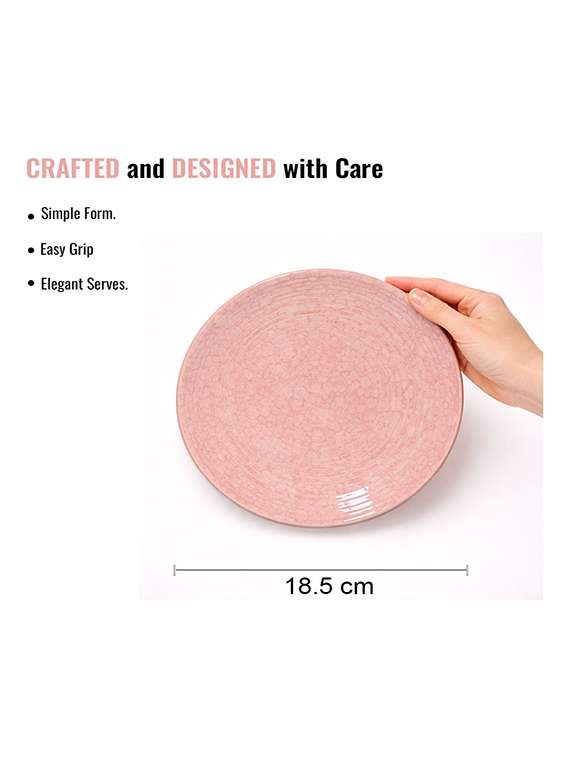 Set Of 2 Ceramic Dinner Plate - 22435885 -  Standard Image - 4