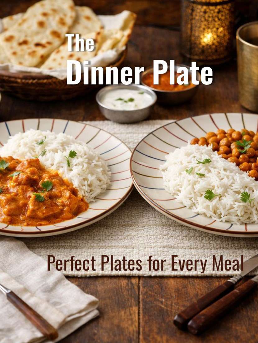 set of 2  ceramic dinner plate - 22435890 -  Standard Image - 1