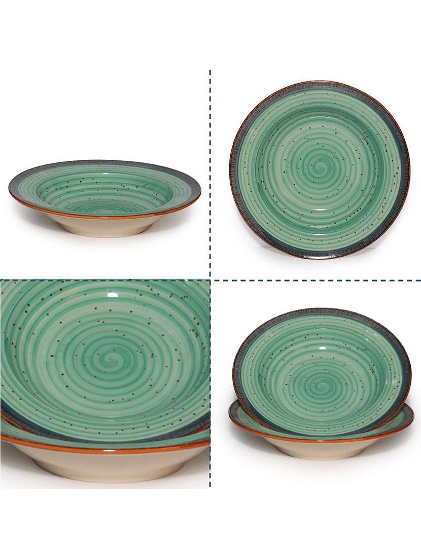 set of 2  ceramic dinner plate - 22435892 -  Standard Image - 1