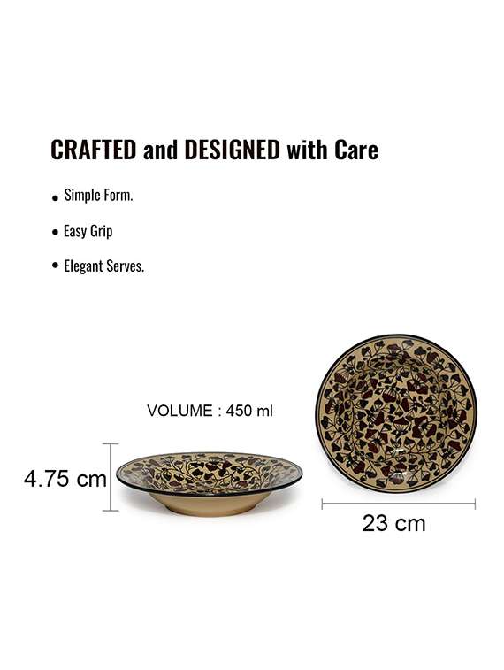 set of 2 ceramic dinner plate - 22435894 -  Standard Image - 4