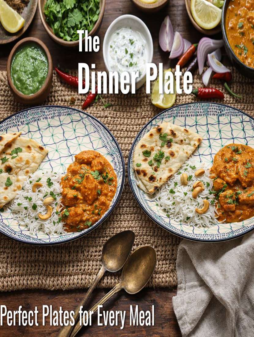 Set Of 2 Ceramic Dinner Plate - 22435896 -  Standard Image - 1