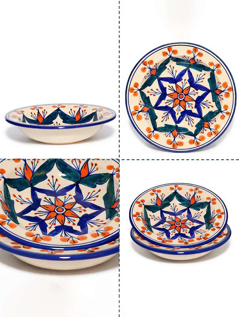 set of 2  ceramic dinner plate - 22435904 -  Standard Image - 1